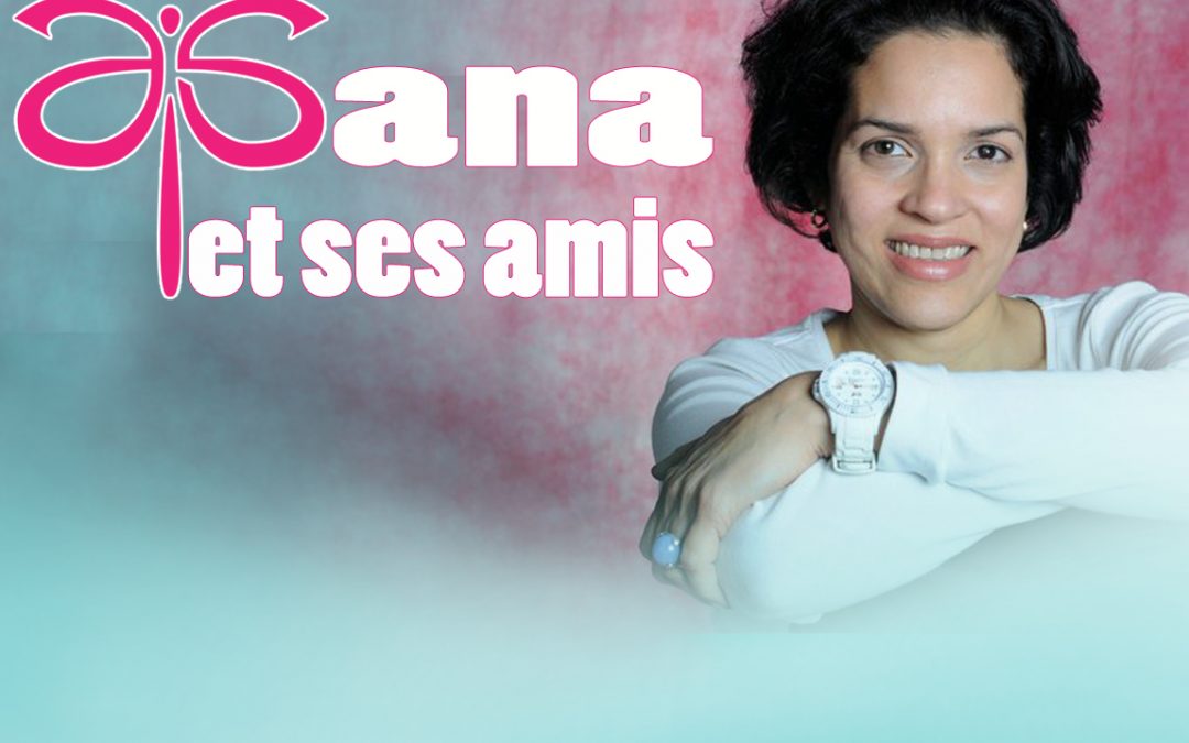 Emission « Ana et ses Amis » invités Claire de Lys et Andreas Mamet